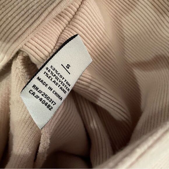 Varley ribbed crop turtleneck sweatshirt - Picture 7 of 9